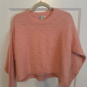 Miss Selfridge Pink Crew Neck Sweater